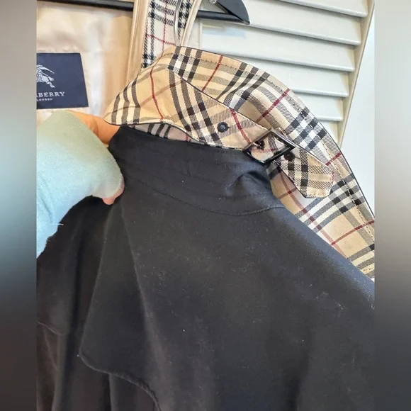 【Burberry】Nova Check Trench Coat Jacket with LinerSize S